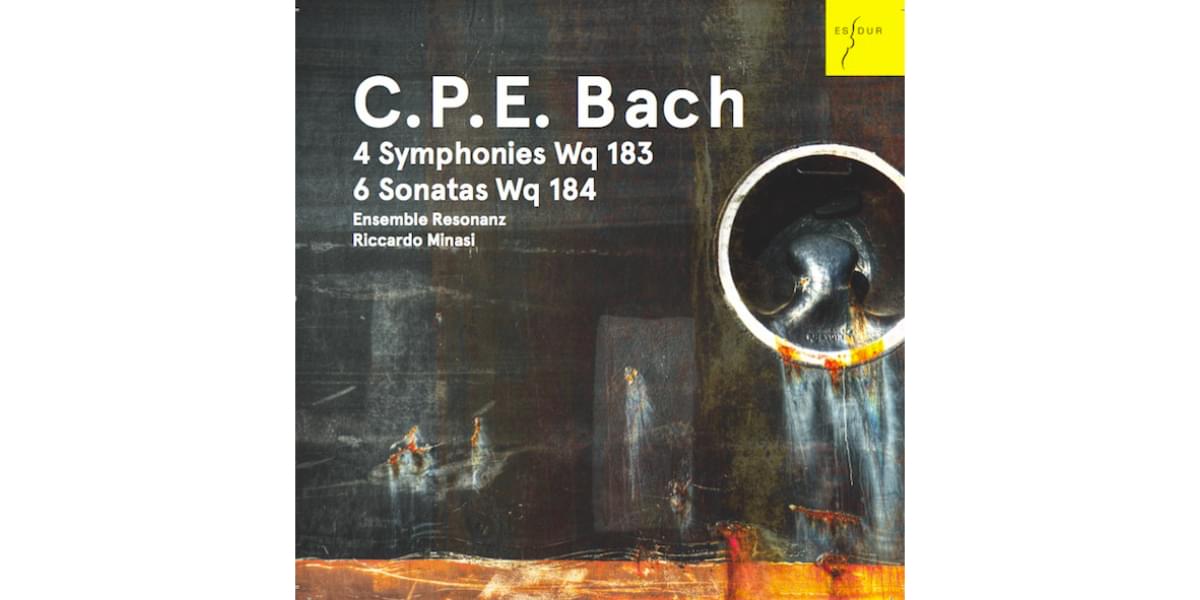  C.P.E. Bach: Sinfonien & Bläsersonaten , Ensemble Resonanz & Riccardo Minasi 